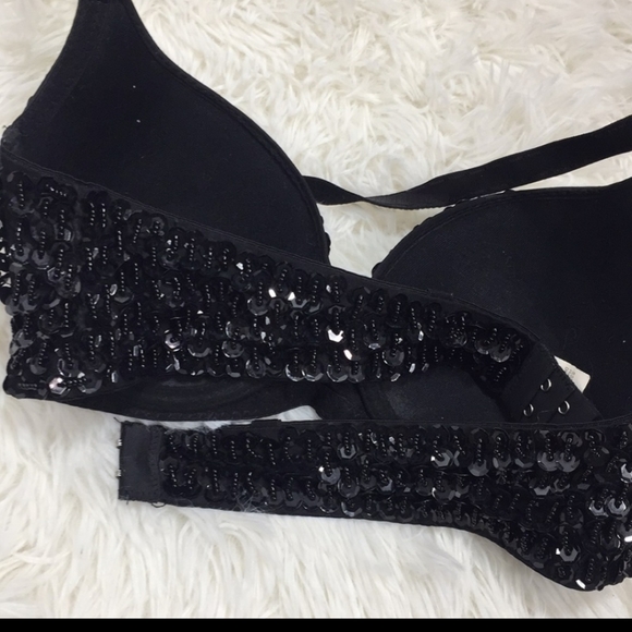 Black BEADED Madonna...Selena BRA!!!  AMAZING!!!! - Picture 8 of 15
